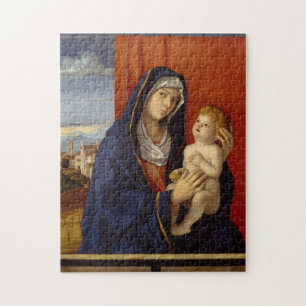 Madonna and Child, circa 1485 Jigsaw Puzzle