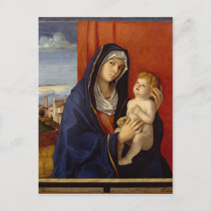 Madonna and Child, circa 1485 Postcard