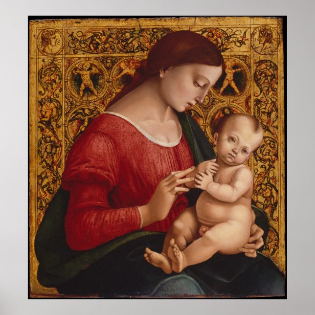 Madonna and Child, circa 1505-07 Poster (Front)
