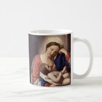 Madonna And Child Coffee Mug by Xuxario at Zazzle