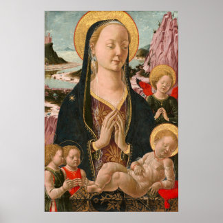 Madonna and Child - Ferrarese Fine Art Poster