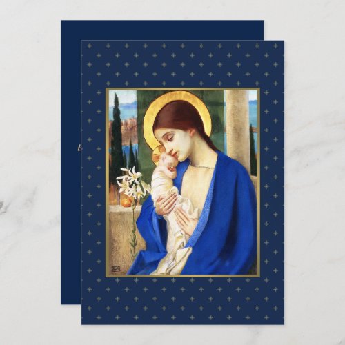 Madonna and Child Fine Art Christmas Cards