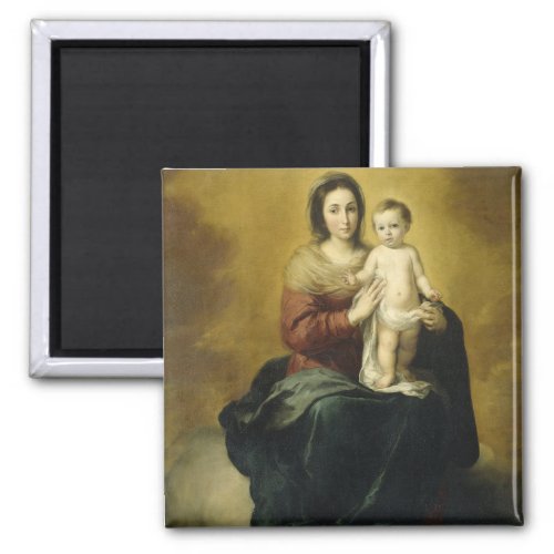 Madonna and Child Fine Art Christmas Magnets