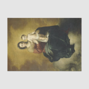 Madonna and Child, Fine Art Christmas Tissue Paper