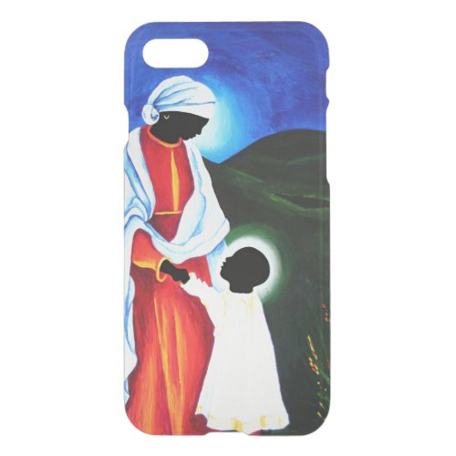 Madonna and child _ First steps 2008 iPhone SE87 Case