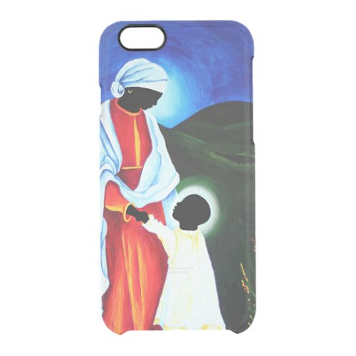 Madonna and child _ First steps 2008 Clear iPhone 66S Case