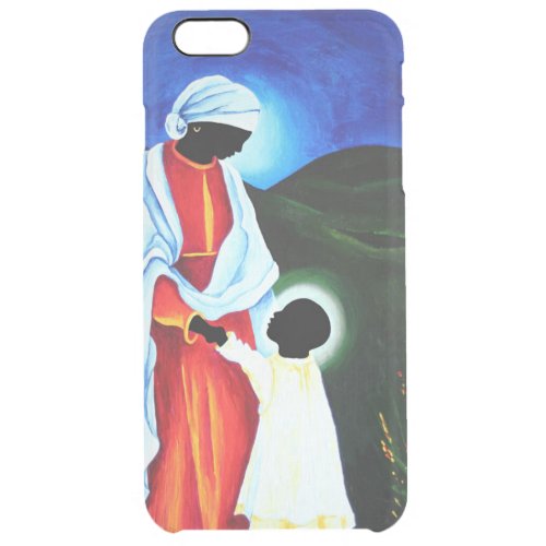 Madonna and child _ First steps 2008 Clear iPhone 6 Plus Case