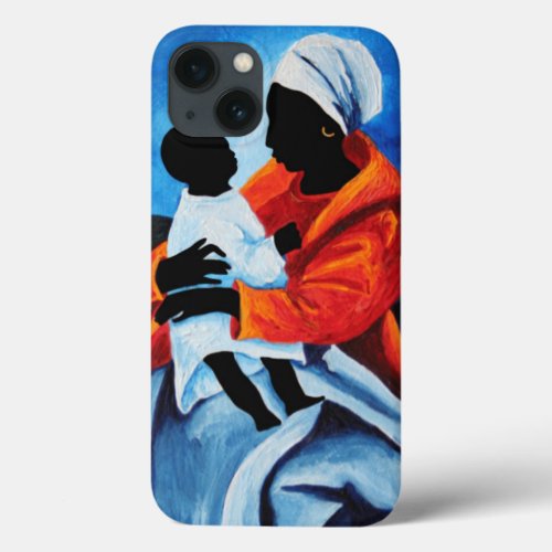 Madonna and child _ First words 2008 iPhone 13 Case