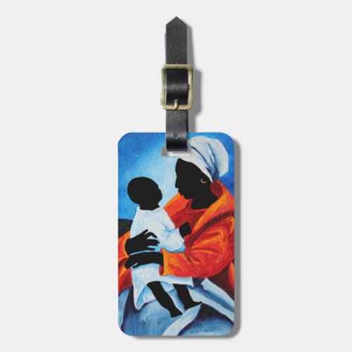 Madonna and child _ First words 2008 Luggage Tag