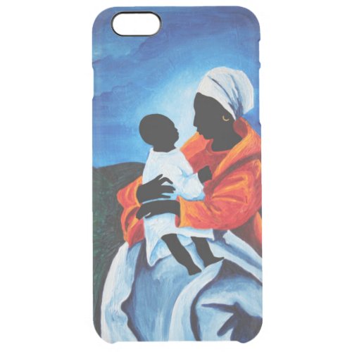 Madonna and child _ First words 2008 Clear iPhone 6 Plus Case