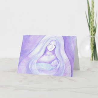 Madonna and Child Greeting Card