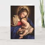 Madonna And Child Greeting Card at Zazzle