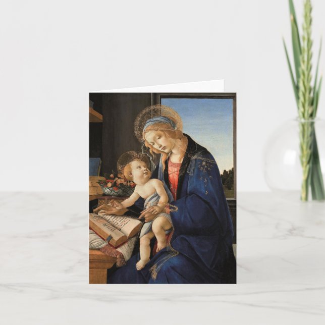 Madonna and Child Holiday Card (Front)