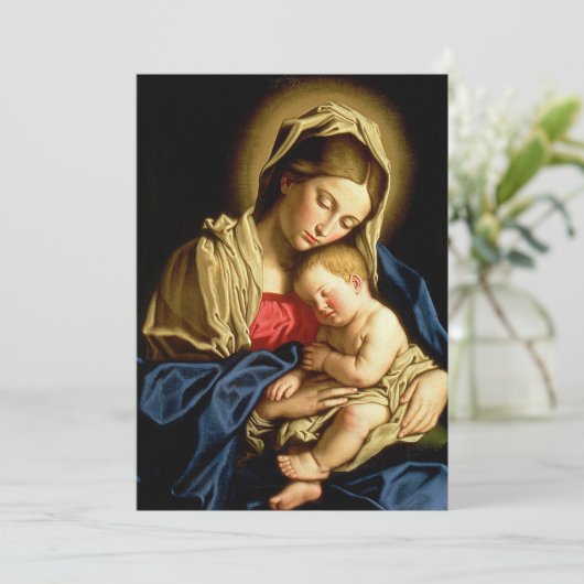 Madonna and Child Jesus - Sassoferrato (Standing Front)