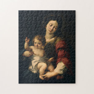 Madonna and Child Jigsaw Puzzle