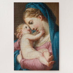 Madonna and Child Jigsaw Puzzle
