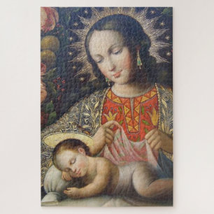 Madonna and Child Jigsaw Puzzle