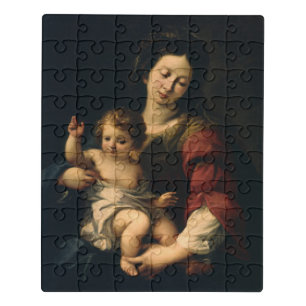 Madonna and Child Jigsaw Puzzle