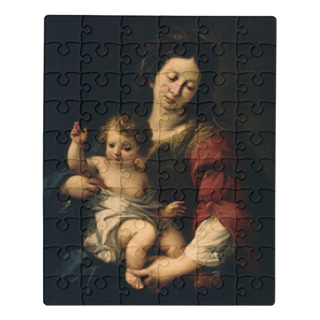 Madonna and Child Jigsaw Puzzle (Puzzle Vertical)