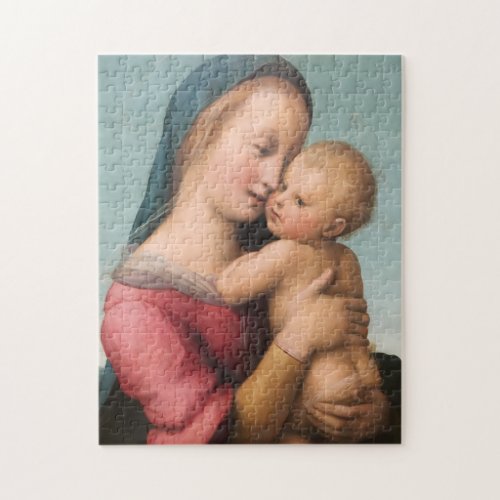 Madonna and Child Jigsaw Puzzle