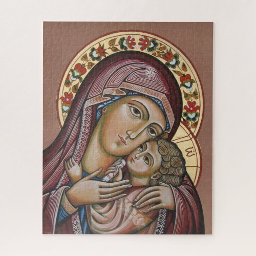 Madonna and Child Jigsaw Puzzle