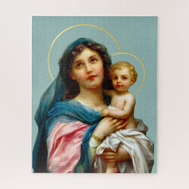 Madonna and Child Jigsaw Puzzle (Vertical)