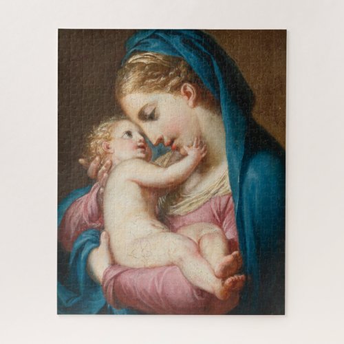 Madonna and Child Jigsaw Puzzle