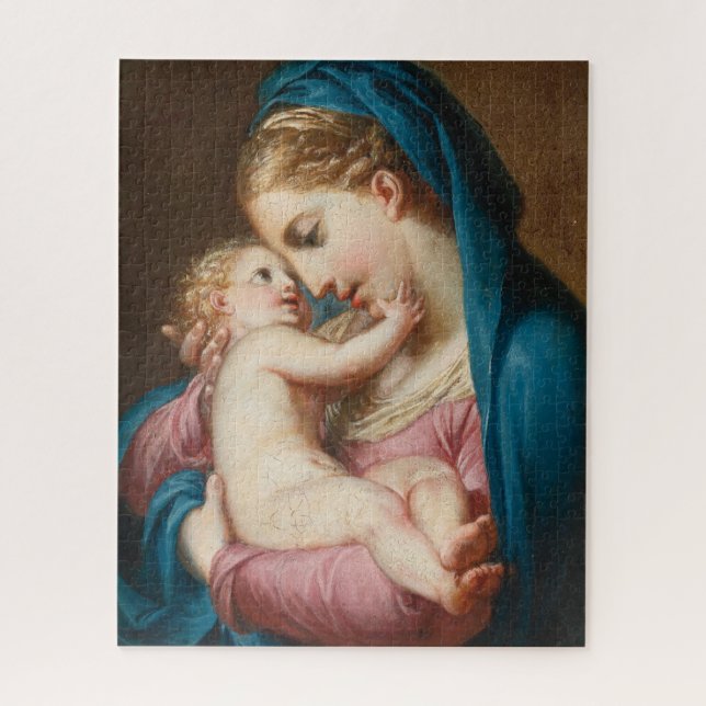 Madonna and Child Jigsaw Puzzle (Vertical)