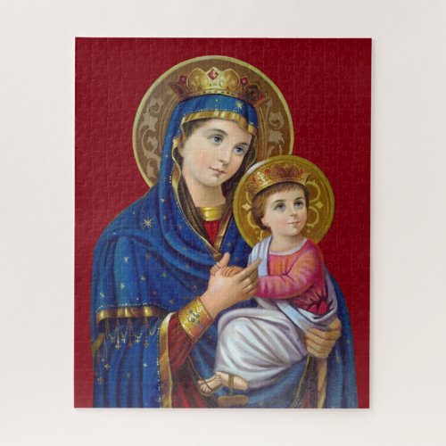 Madonna and Child Jigsaw Puzzle