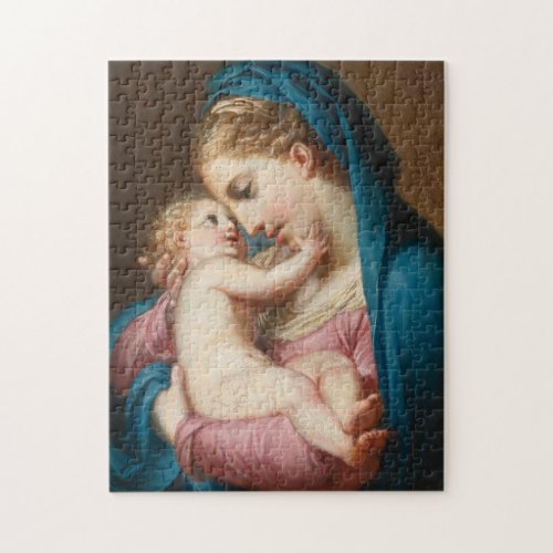 Madonna and Child Jigsaw Puzzle