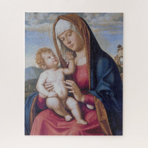 Madonna and Child Jigsaw Puzzle