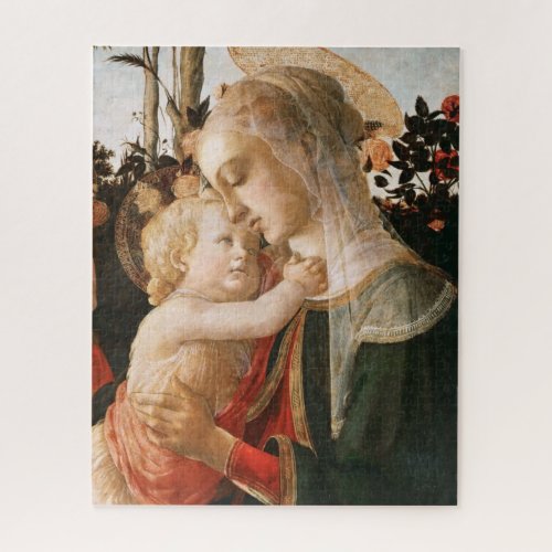 Madonna and Child Jigsaw Puzzle