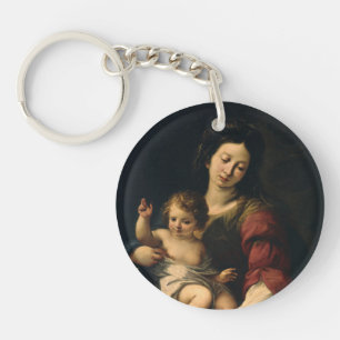 Madonna and Child Keychain