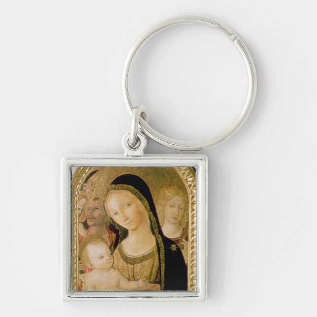 Madonna and Child Keychain (Front)