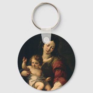 Madonna and Child Keychain