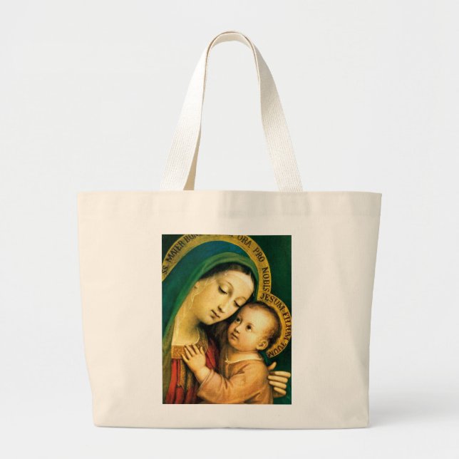 MADONNA AND CHILD LARGE TOTE BAG (Front)