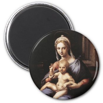 Madonna And Child Magnet by Xuxario at Zazzle