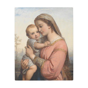 Madonna And Child Metal Print