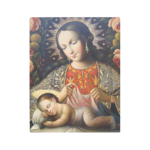 Madonna and Child Metal Print