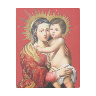 Madonna And Child Metal Print