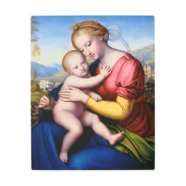 Madonna and Child Metal Print