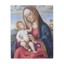 Madonna and Child Metal Print