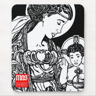 Madonna and Child Mousepad