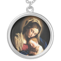 Madonna and Child necklace