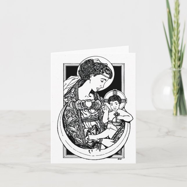 Madonna and Child Notecard (Front)