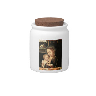 Madonna and Child Nursing Candy Jar