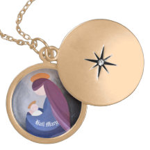 Madonna and Child original painting metal