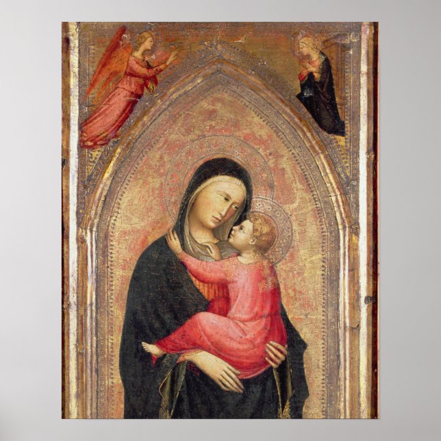 Madonna and Child (panel) 3 Poster (Front)