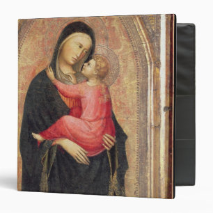 Madonna and Child (panel) 3 Ring Binder