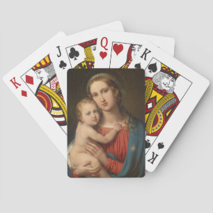 Madonna and Child Poker Cards
